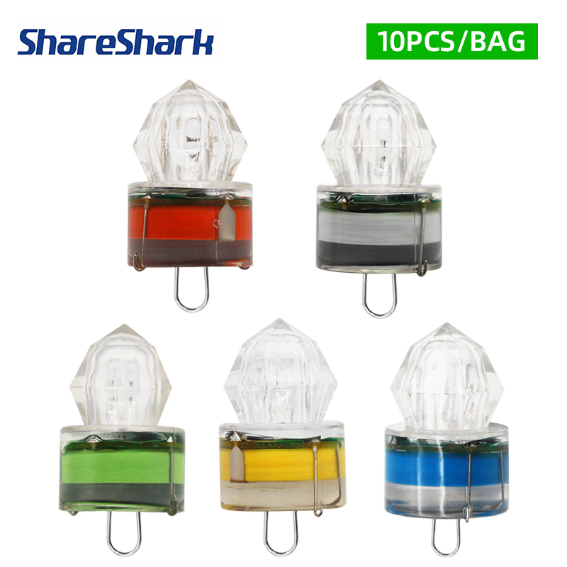 Fishing Bag Waterproof - ShareShark 10 pièces/sac Lumières de pêche