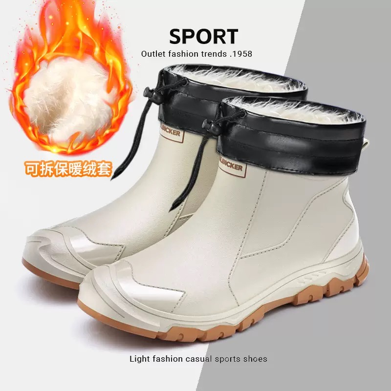 Fishing Socks - Chaussures de pluie imperméables pour hommes,