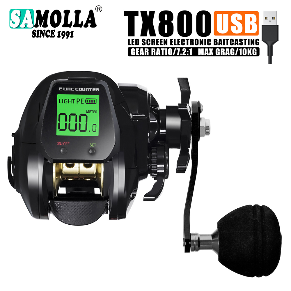 Kastking Reel Zephyr - SAMOLLA Baitcasting moulinet de pêche électronique