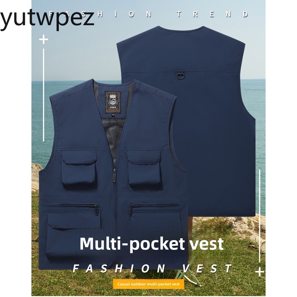 Fishing Vest - Gilet de travail sans manches pour
