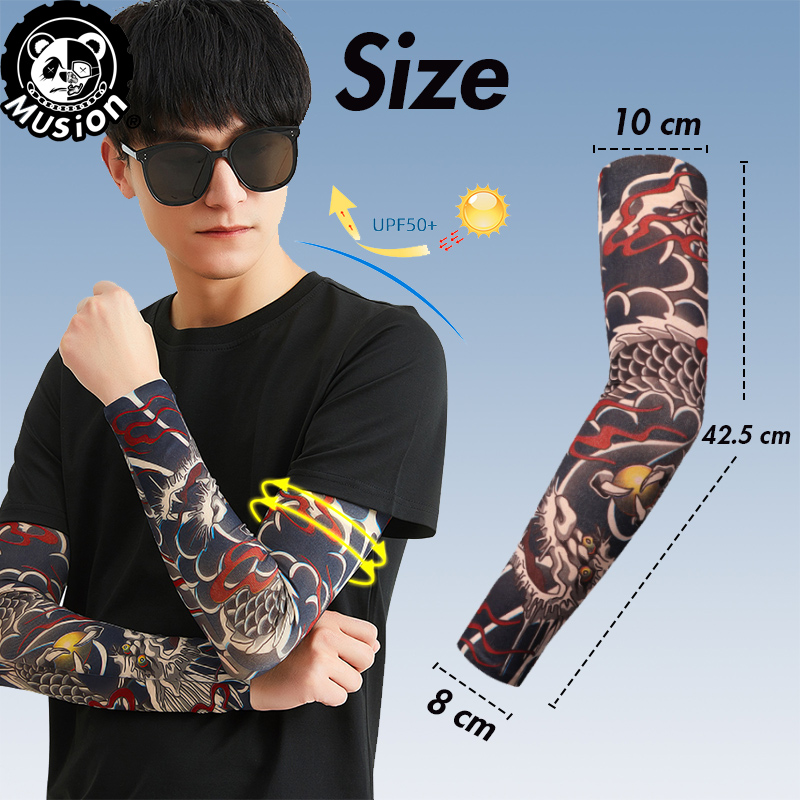 Musion-Manchons de tatouage sa - Fishing Socks avis et prix