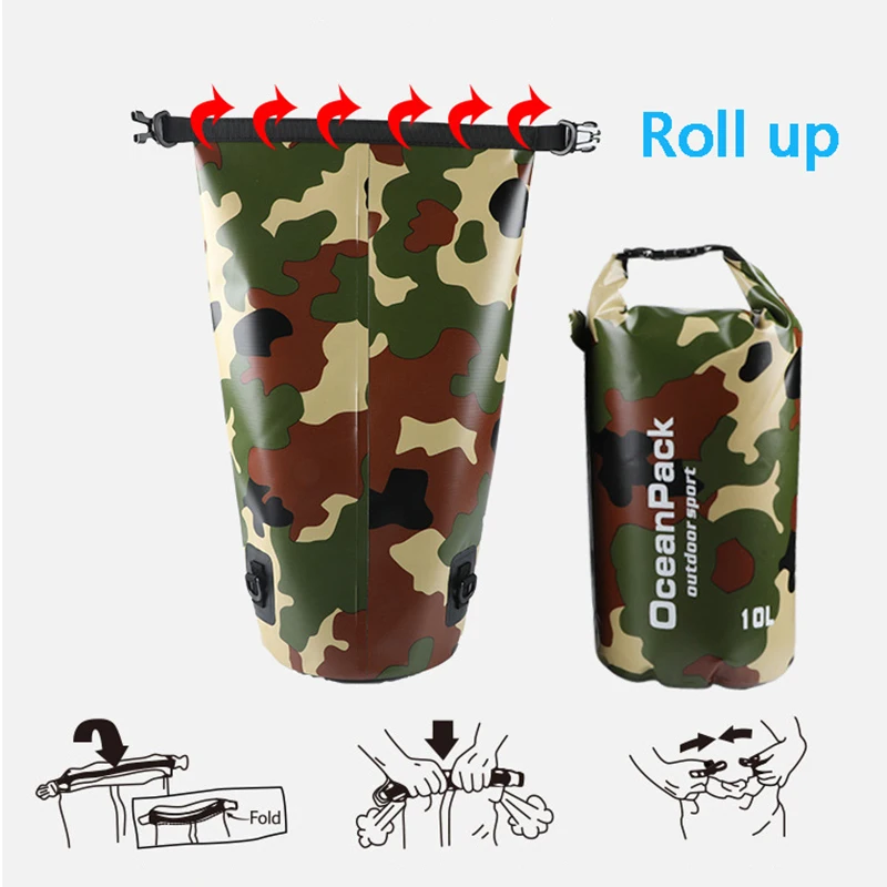 Sac étanche camouflage à ferme - Fishing Bag Waterproof avis et prix