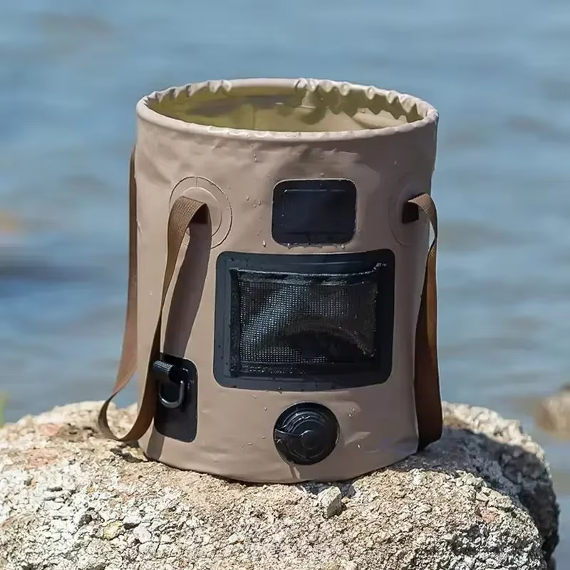Seau pliable portable de 25L,  - Fishing Bag Waterproof avis et prix