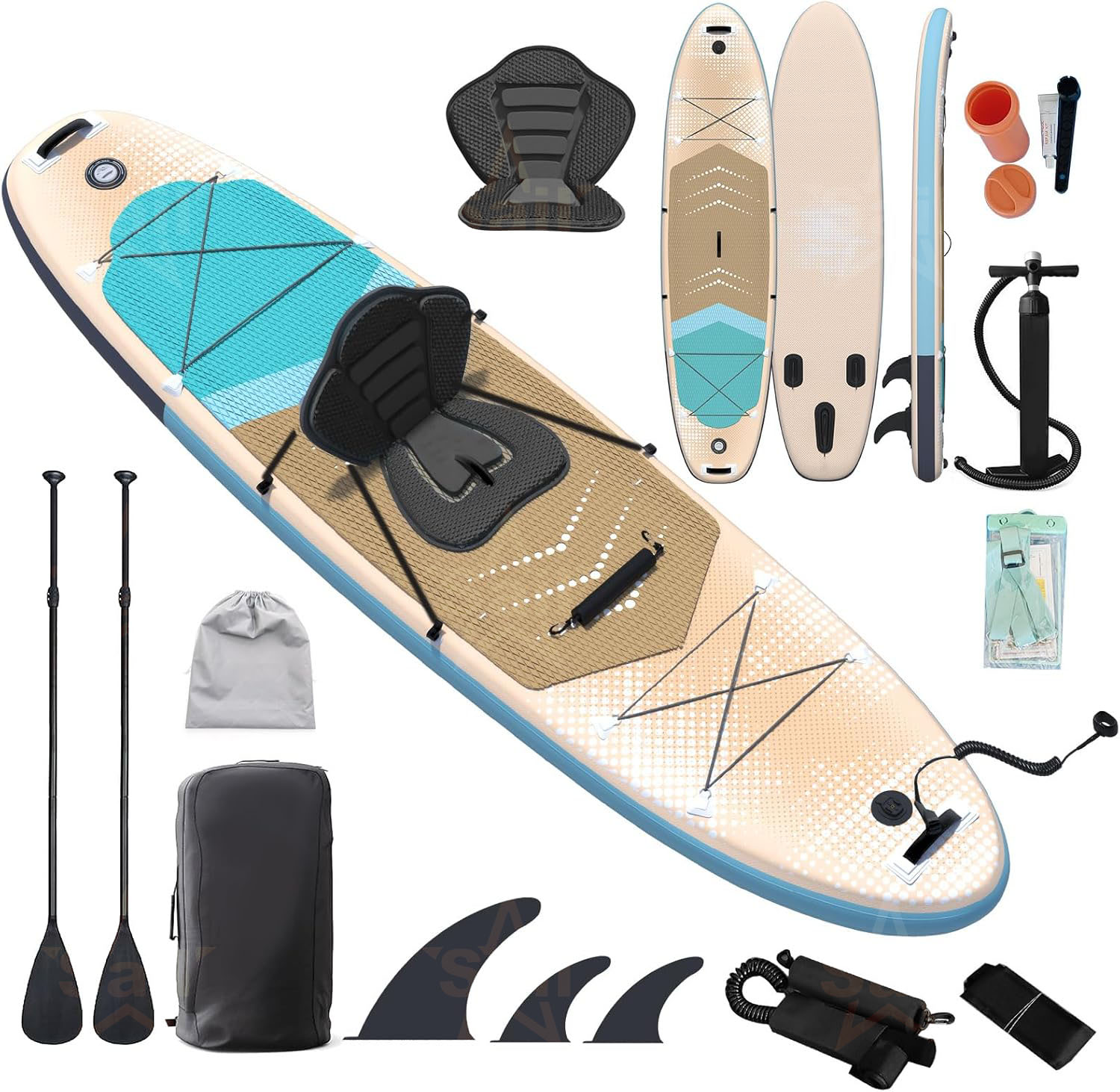 Planche à pagaie gonflable mul - Fishing Backpack avis et prix