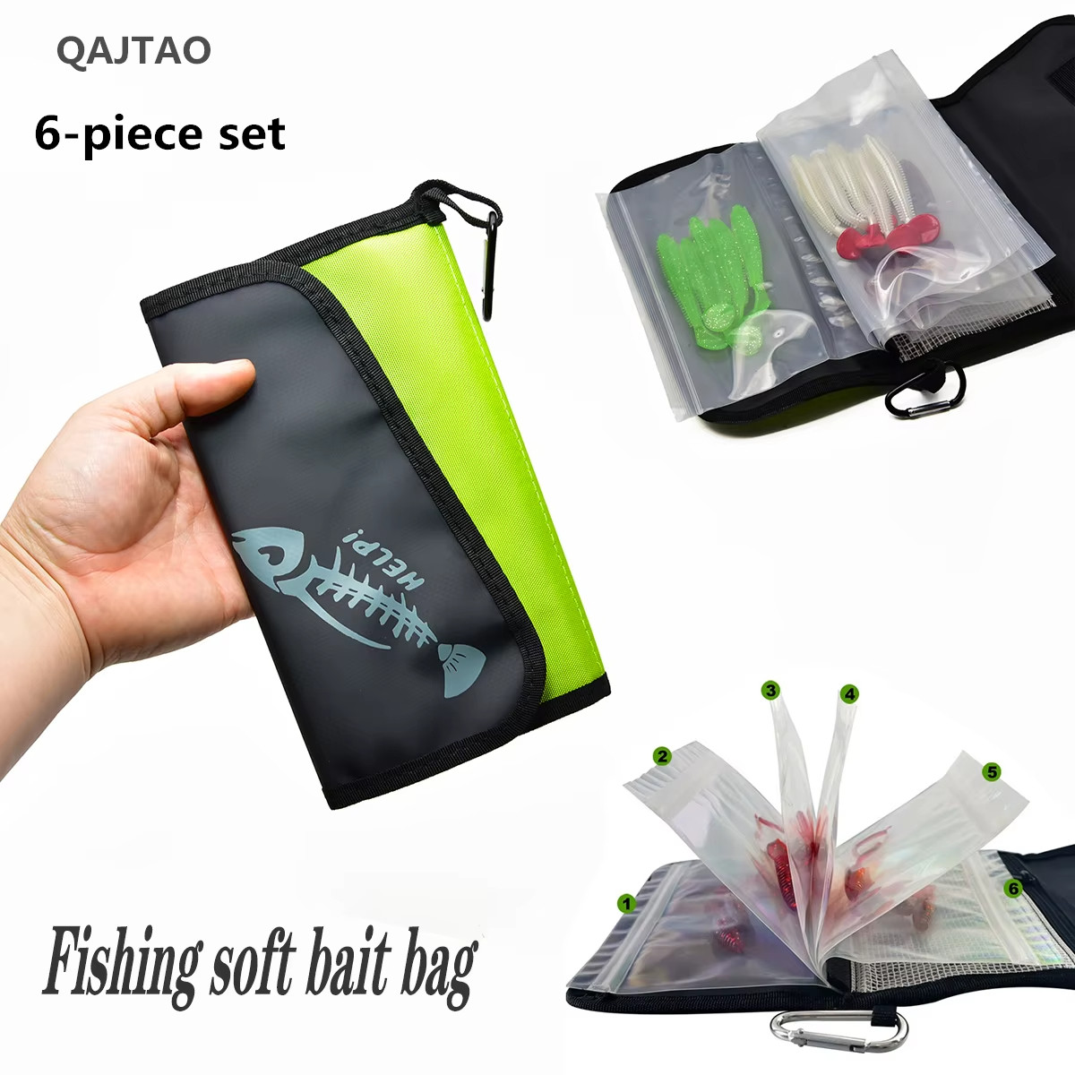 Sac à appâts artificiels QAJTA - Fishing Bag Waterproof avis et prix